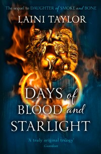 Image result for days of blood and starlight book cover